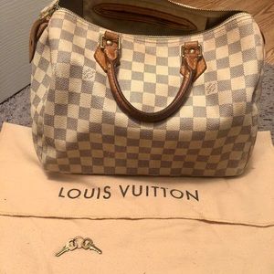 Louis Vuitton Speedy 30 in Damier Azure